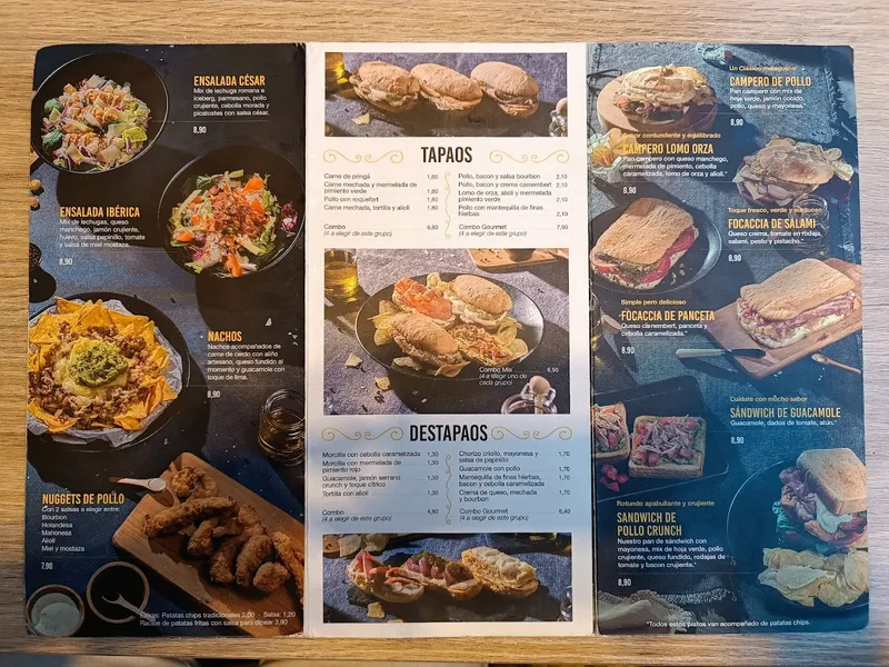menu 2 of Tejeringo's Coffee