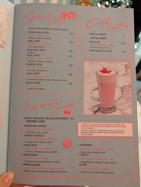 menu 2 of Caramello Salato café