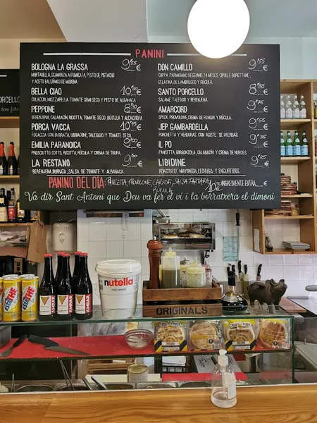 menu 1 of Bodega Santo Porcello