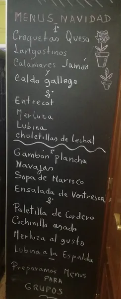 menu 1 of Restaurante Mar Abierto