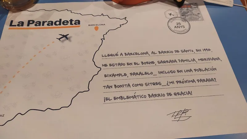 menu 0 of La Paradeta Sants