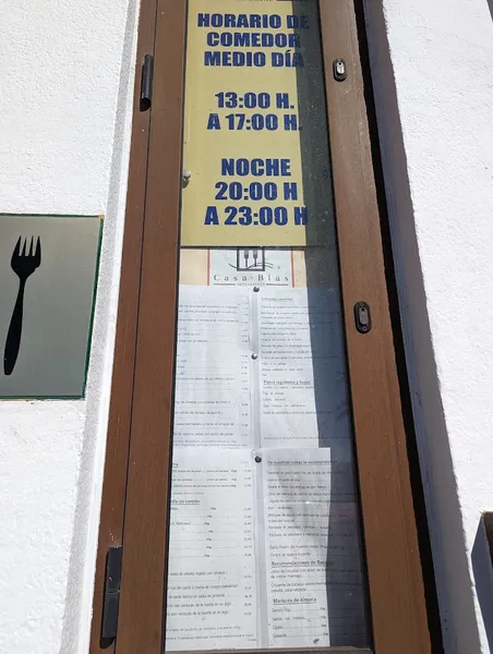 menu 1 of Restaurante Casa Blas Retamar