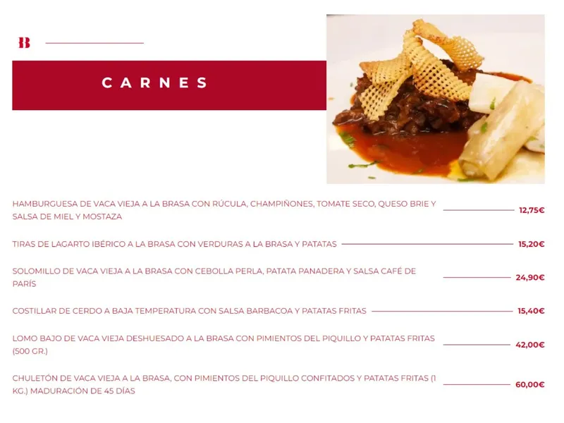 menu 1 of Restaurant Casa Balcells