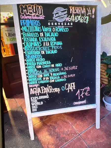 menu 2 of Arlemar Restaurant
