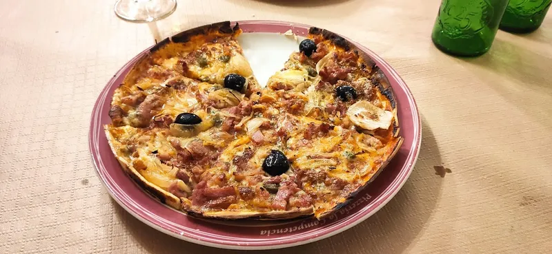menu 1 of Pizzería la Competencia