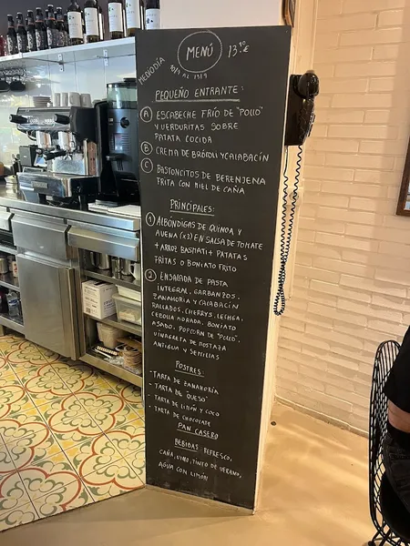 menu 1 of Punto Vegano