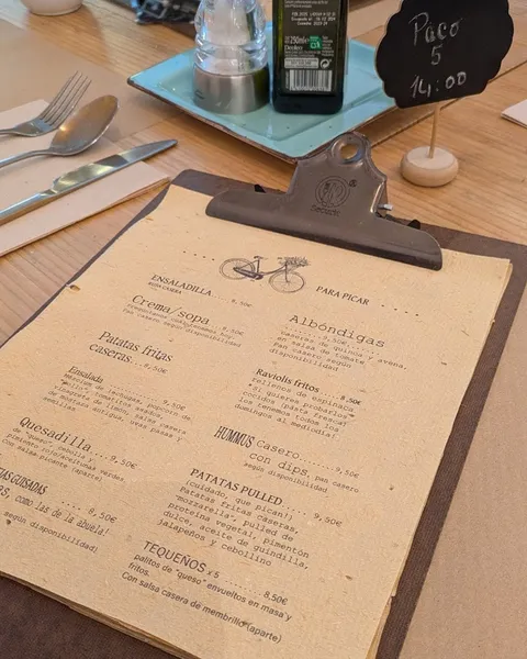 menu 2 of Punto Vegano