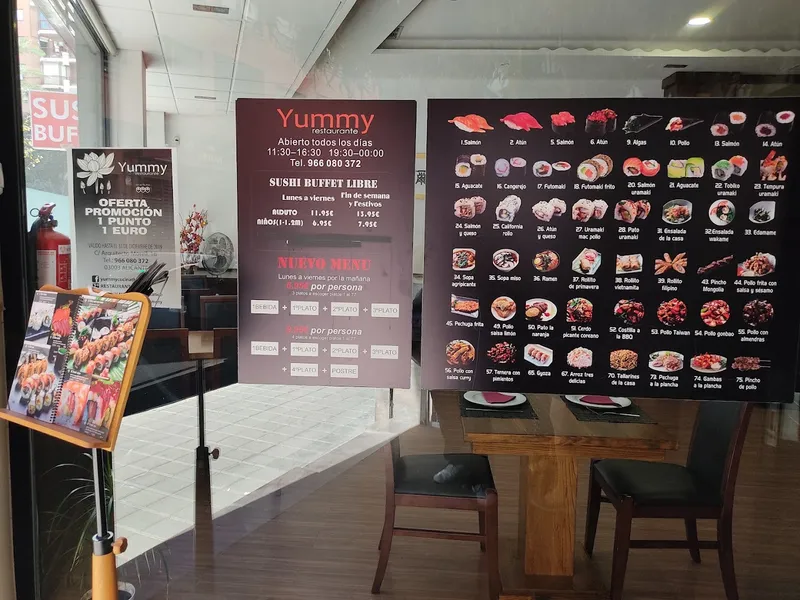 menu 0 of Restaurante Yummy