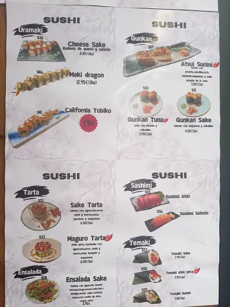 menu 2 of Tailang ramen & arroz