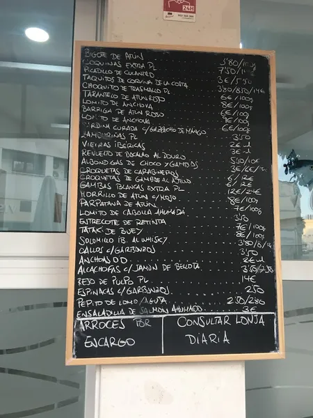 menu 0 of La Estrella