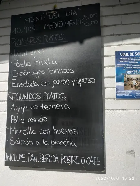 menu 2 of Bar - Restaurante Casa Linda