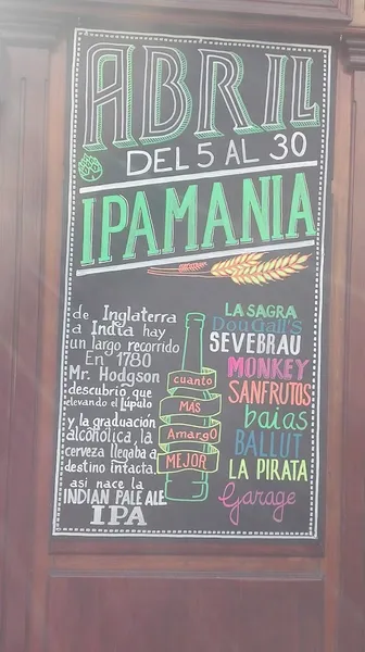 menu 1 of El Rincón del Greco