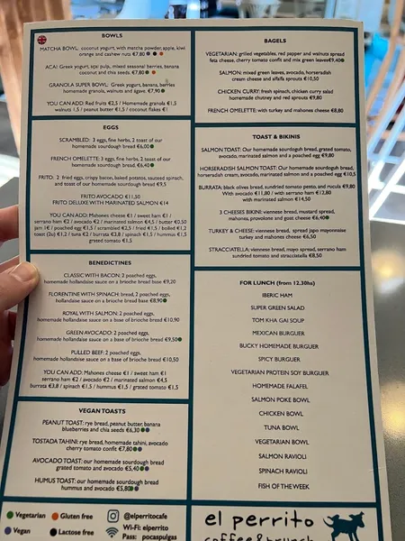 menu 2 of El perrito - Coffe & Brunch | Sa Feixina