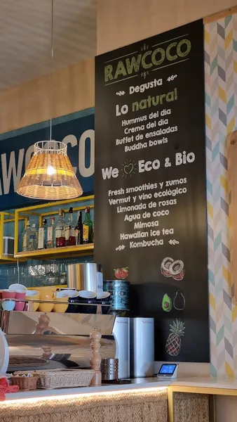 menu 0 of Rawcoco Green Bar