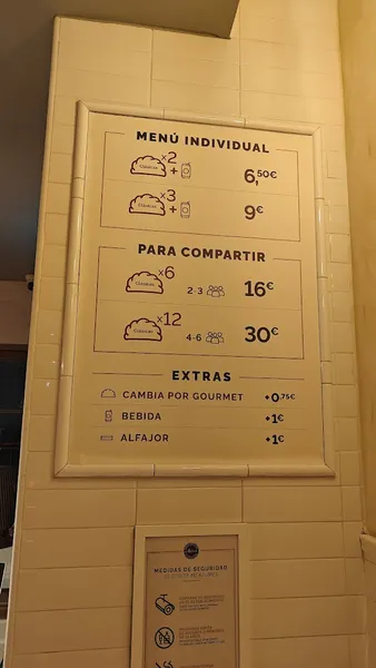 menu 2 of Empanadas Malvón