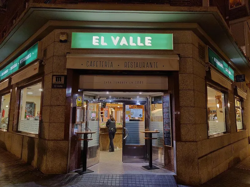menu 2 of Restaurante El Valle