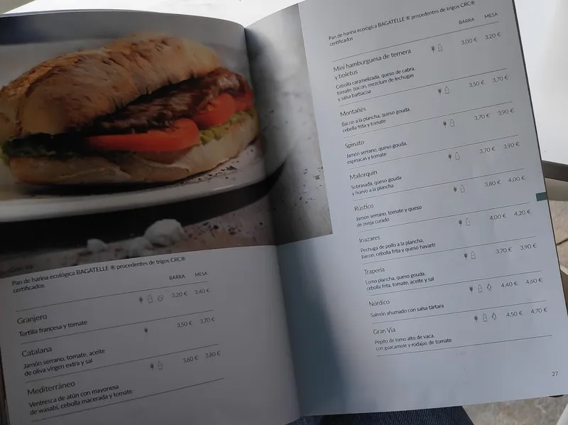 menu 1 of Drexco