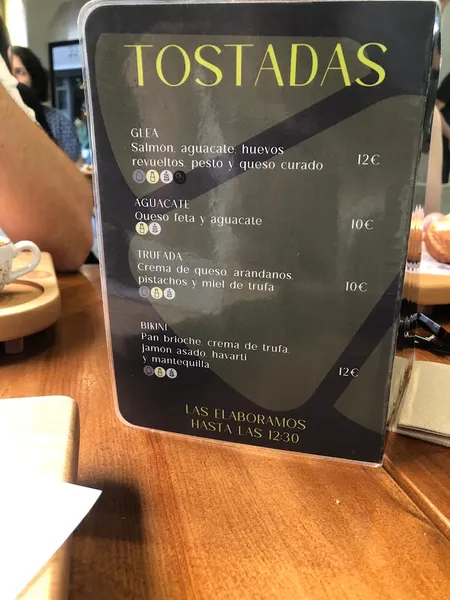 menu 0 of Glea