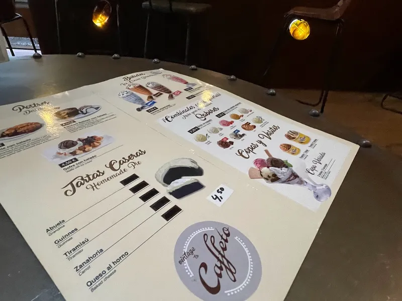 menu 0 of Caffeto Bar