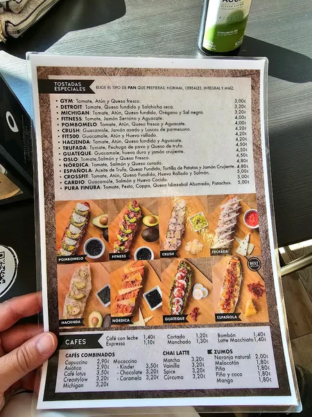 menu 0 of Detroit Murcia Hacienda “Más Que Desayunos”