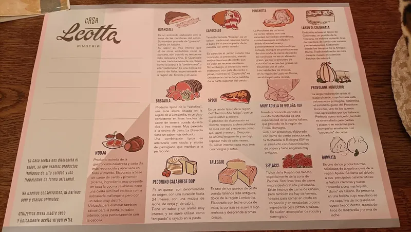 menu 0 of Casa Leotta - Ajuriaguerra
