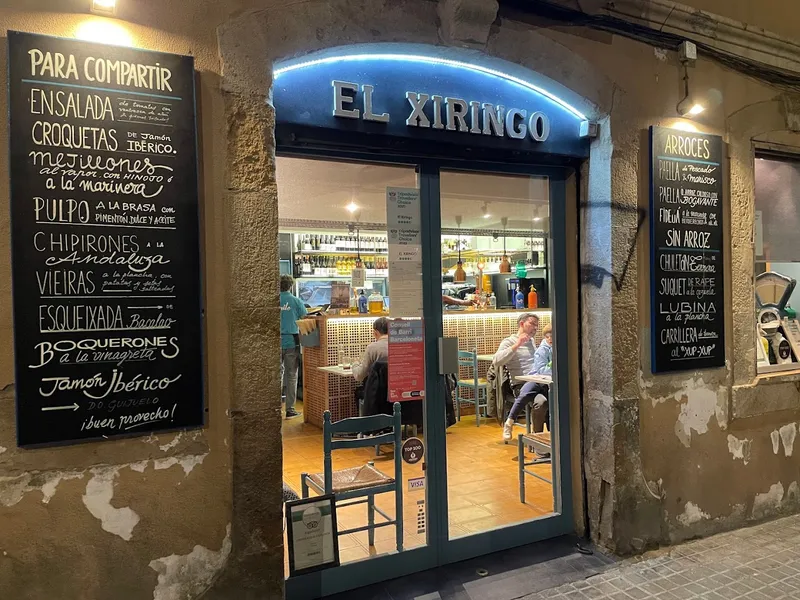menu 0 of El Xiringo de la Barceloneta