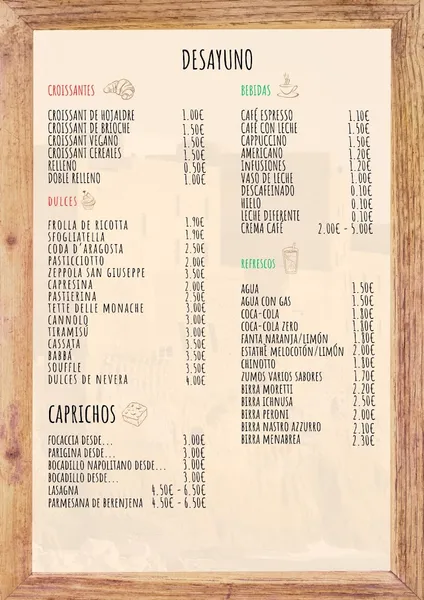 menu 1 of A Vol A Vol
