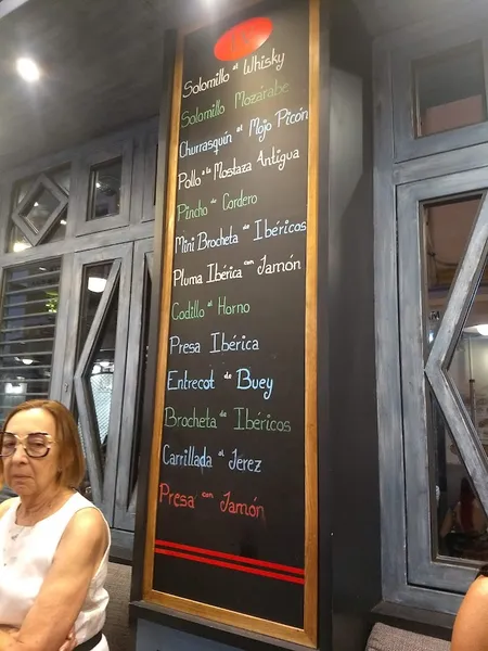 menu 2 of Casa la Viuda