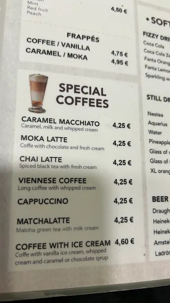 menu 2 of Panaria