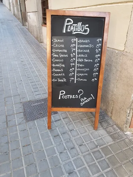 menu 1 of La Platilleria