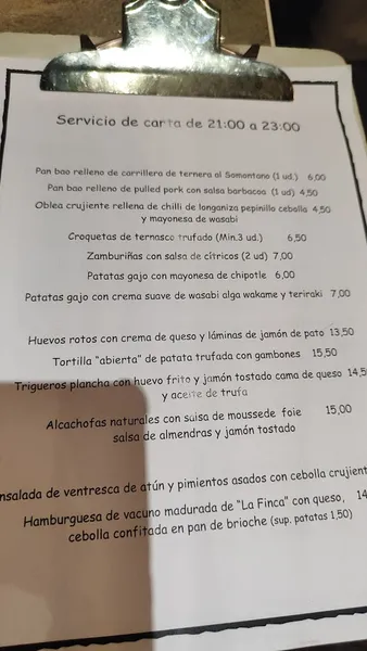 menu 1 of Restaurante Asian