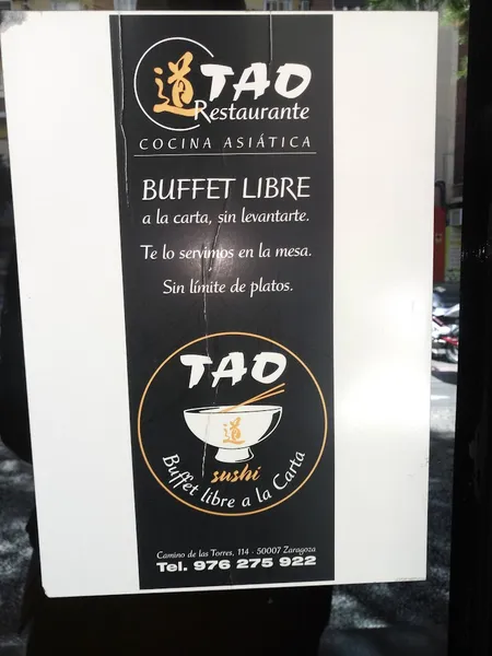 menu 1 of Tao Restaurante