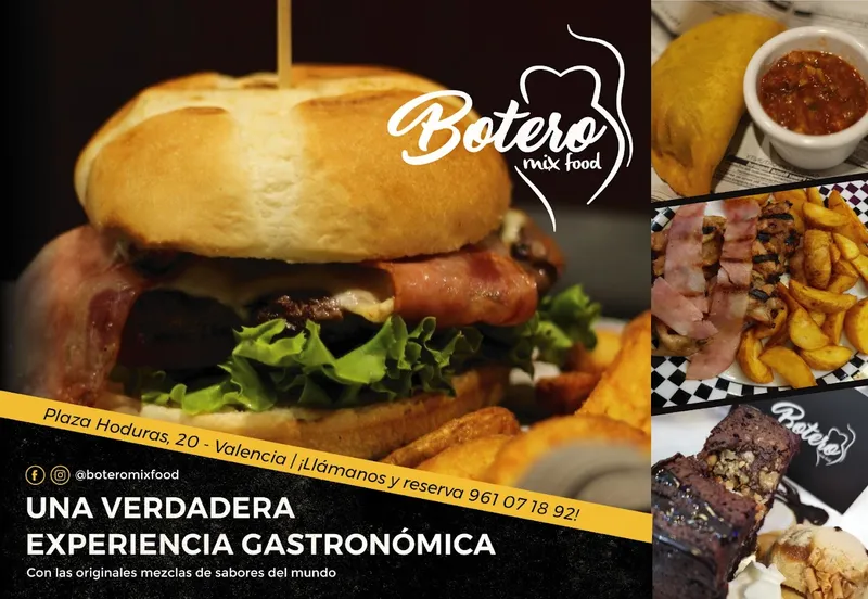 menu 1 of Botero Mix Food