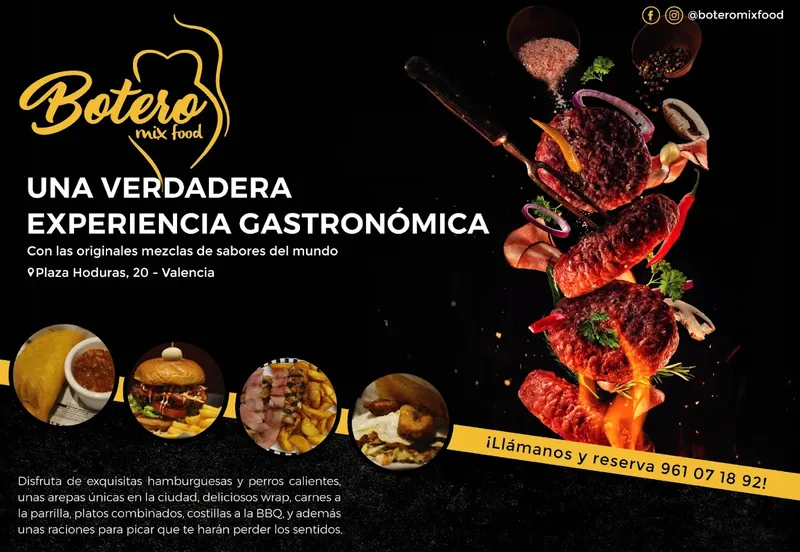menu 2 of Botero Mix Food