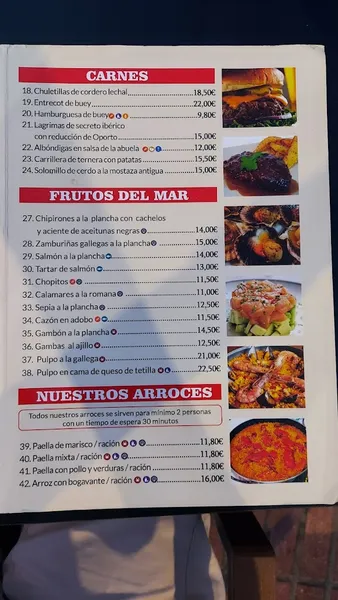 menu 1 of Restaurante A Todas Horas