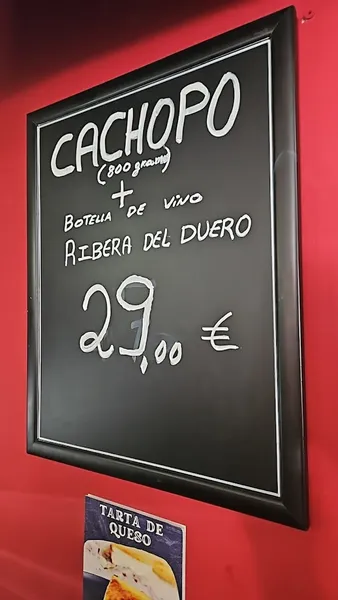 menu 2 of Bar La Viña