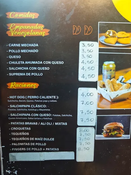 menu 1 of El Rincón de Hortaleza