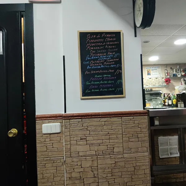 menu 0 of Restaurante EL RINCON DE ANTONIO