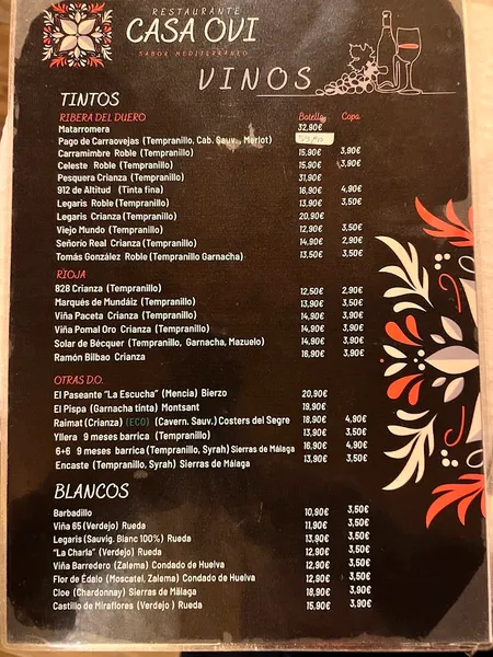 menu 0 of Rincón de Lupe