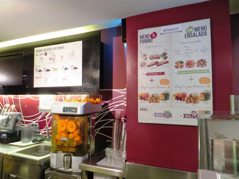 menu 2 of Faborit Logroño