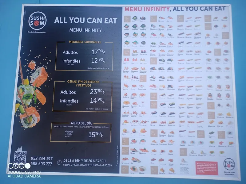 menu 0 of Sushisom Málaga