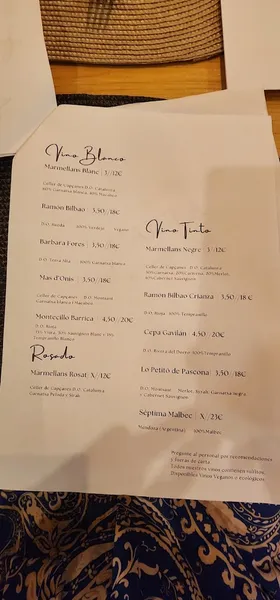 menu 0 of La cuina d'argent