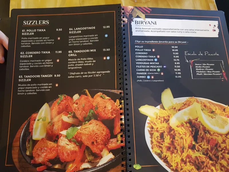 menu 0 of Restaurante INDU Delhi Darbar