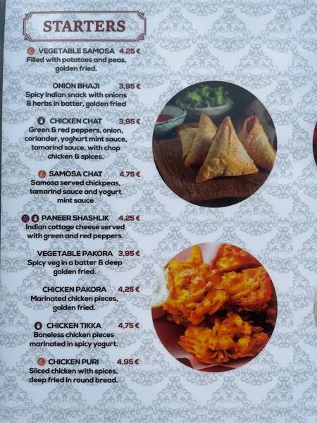 menu 1 of Mother India La Paz - indian restaurant
