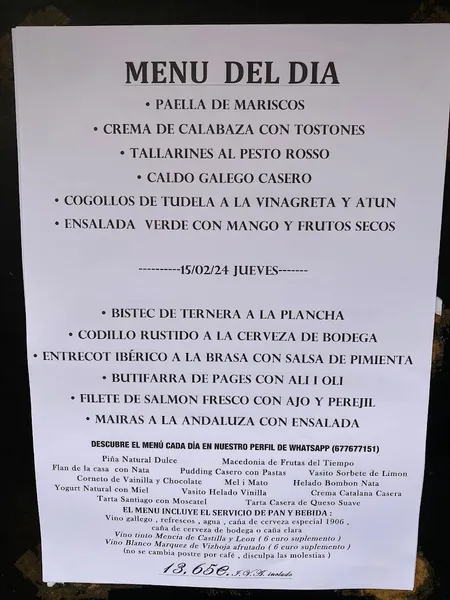 menu 1 of Maxi & Max