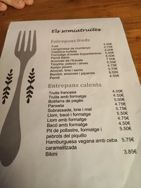 menu 0 of Panxacontents