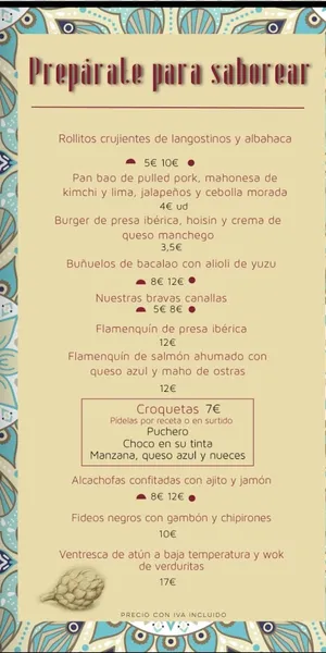 menu 0 of Retrogusto