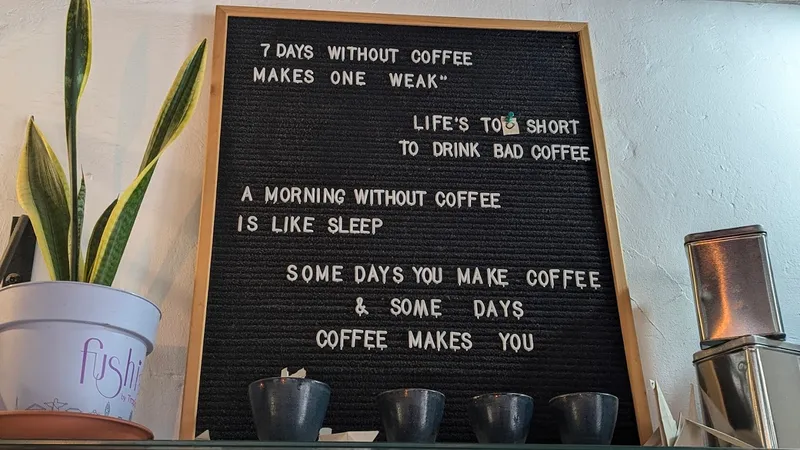menu 1 of I Need Coffee