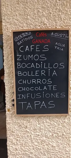 menu 2 of Cafetería Agustín