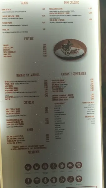 menu 2 of Ristorante Dell'Ante